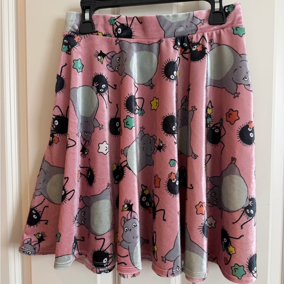 Spirited away ghibli pink skater skirt - Picture 2 of 7